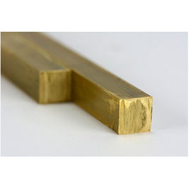 Lead Free Square Brass Rod  , Yellow Brass Square Bar With Hpb60-3, Hpb59-1 , CW617N , C3771